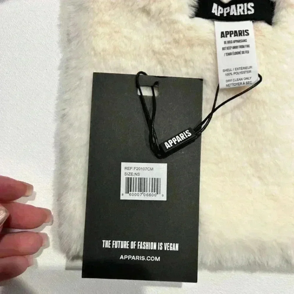 New Apparis Bambi Vegan Fur Scarf